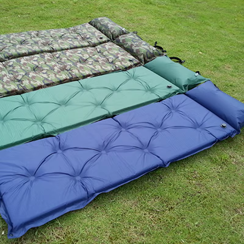 Matelas à air automatique pour tente de camping