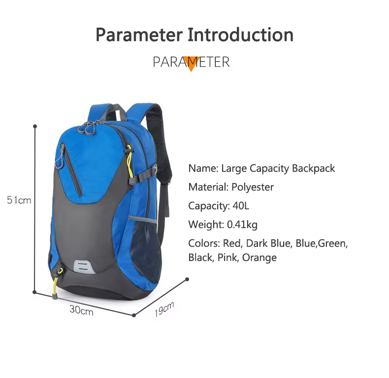 Sac à dos classique pour sports de plein air