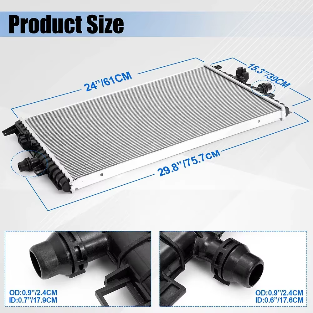 Ensemble de radiateur de refroidissement 1494175-00-A 149417500A, accessoires pour véhicules, accessoires de voiture pour Tesla modèle 3 Y