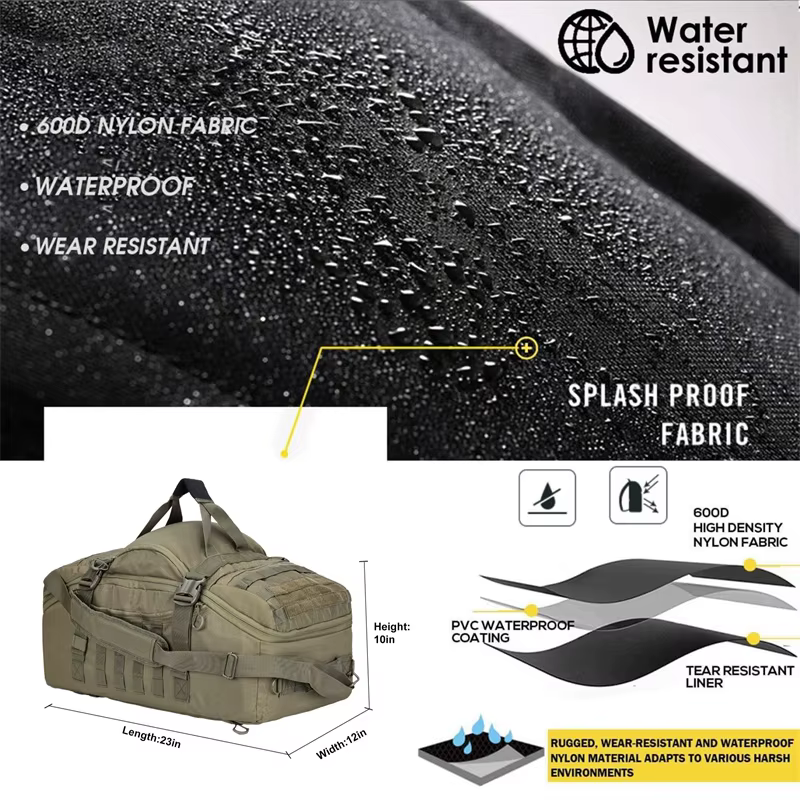 LQARMY 60L 80L Camping Sacs À Dos Hommes Tactique Sac À Dos Molle Randonnée Voyage Escalade Sport Gym