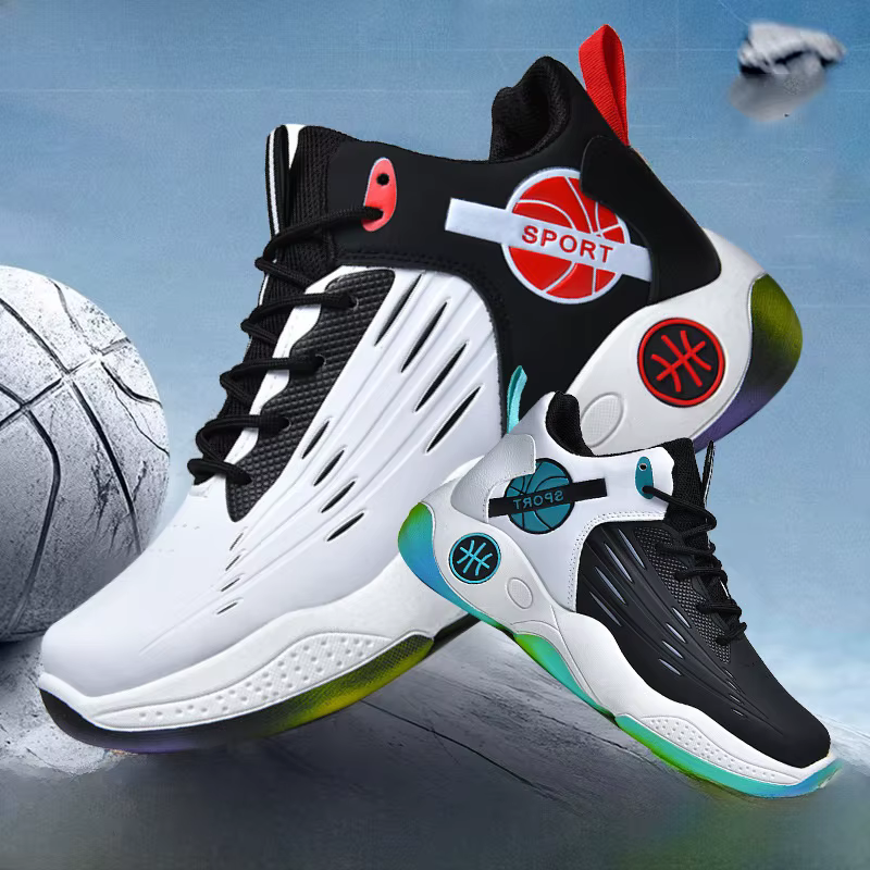 Chaussures de course pour hommes, doublées polaire, décontractées, style basketball, légères, en cuir synthétique, nouvelle collection automne-hiver, sport