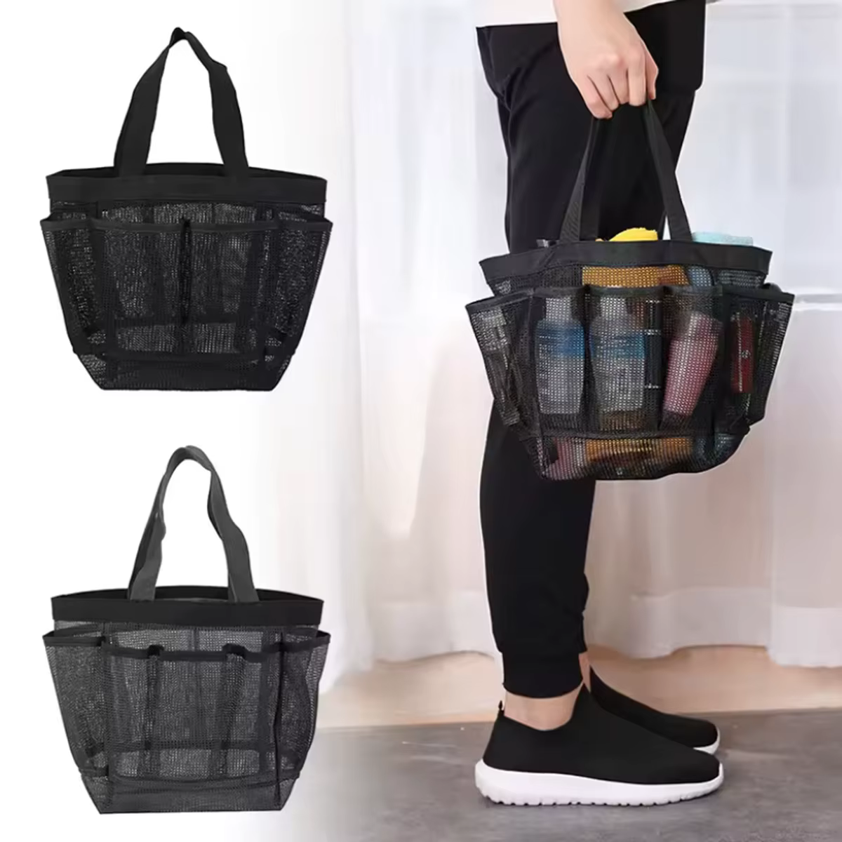 Sac de Douche Portable en Maille
