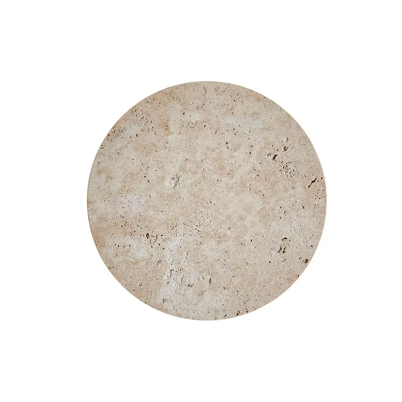 Applique Murale Ronde en Pierre Naturelle de 28/30cm