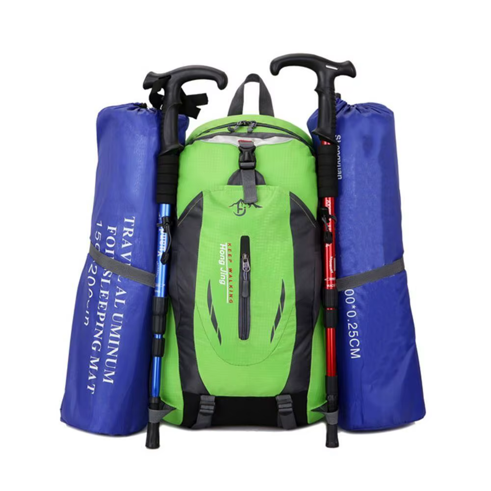 Sacs de randonnée durables et imperméables pour l'extérieur, grande capacité 40L, sac à dos de camping, sac de voyage, sac à dos de randonnée