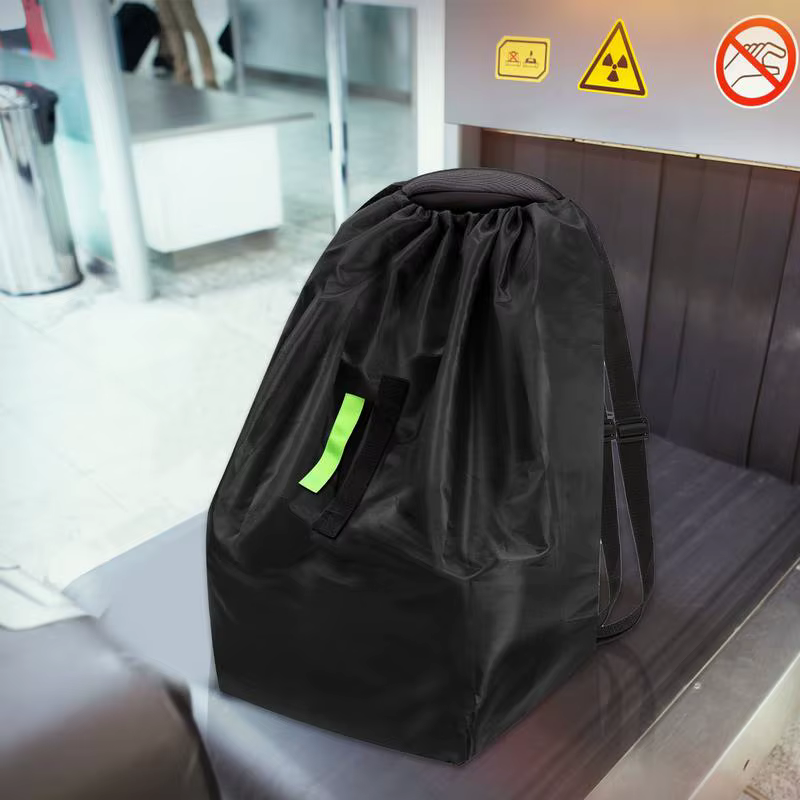 Sac de voyage pour siège de voiture, housse de siège d'auto robuste, sac de voyage étanche, accessoires de porte-bébé spacieux pour la famille et les adolescents