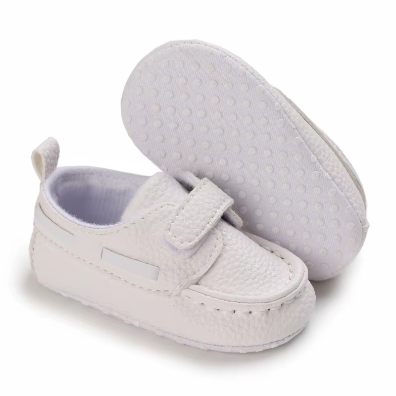 Chaussures formelles pour nouveau-né garçon, chaussures en cuir PU à la mode pour le 1er anniversaire, chaussures de fête de mariage