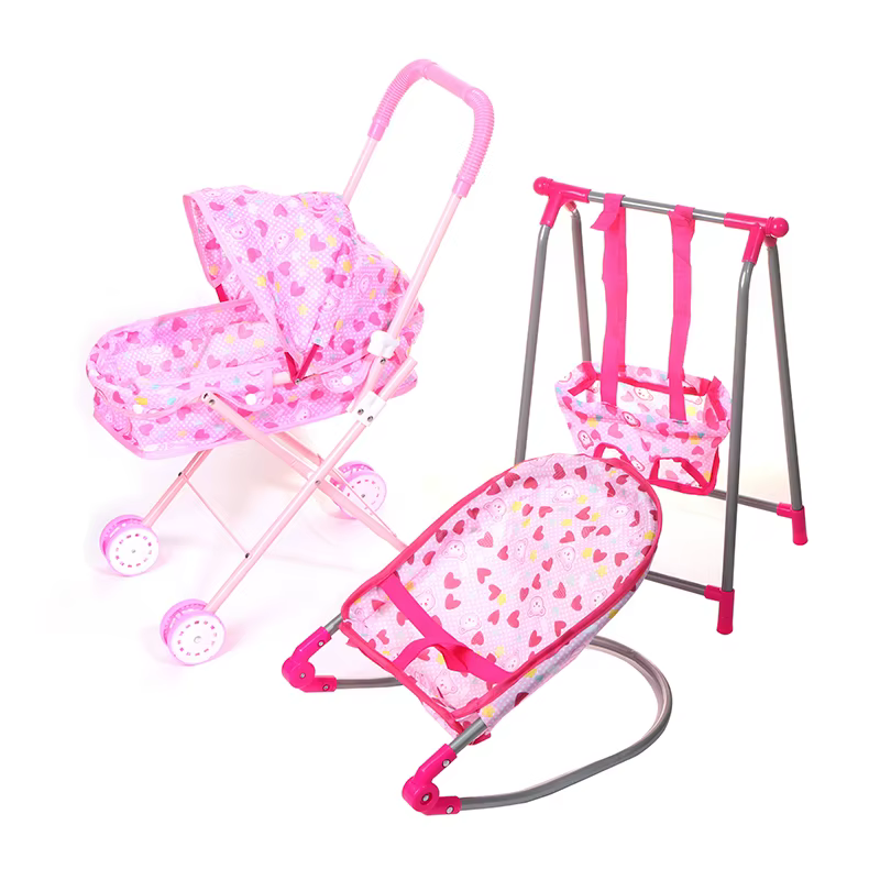 Chaises à bascule pour maison de beurre, lit balançoire, chaise de salle à manger, décor de maison de jeu pour bébé, accessoires mignons