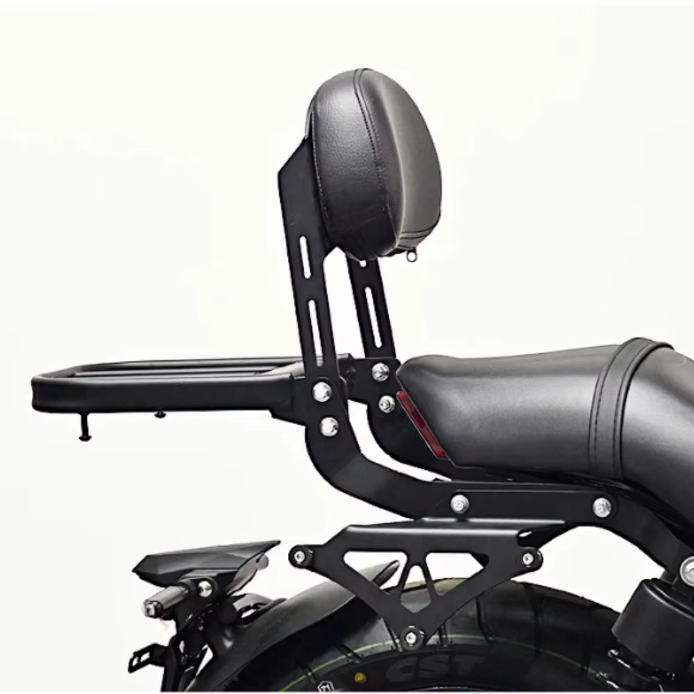 Dossier pliable et porte-bagages arrière pour motos ZONTES 125C - Accessoires dossier ZT C125