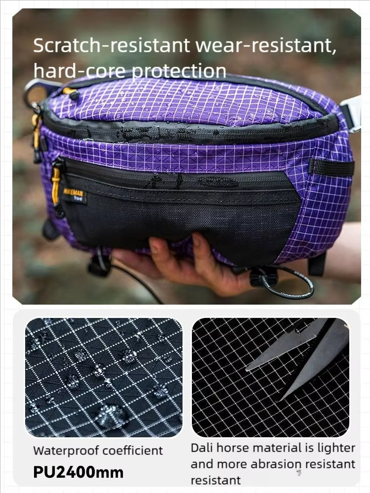 HIKEMAN sac de poitrine en plein air UHMWPE cyclisme sport sac à bandoulière randonnée voyage sac suspendu pour sac à dos Expansion améliorée V2.0