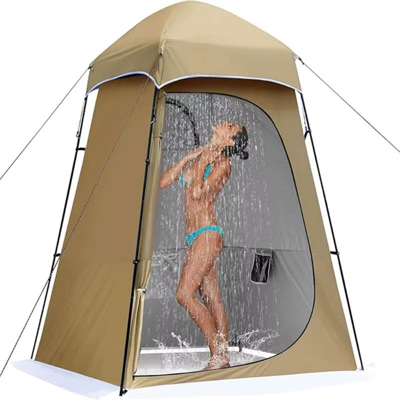 Tente de douche simple et étanche
