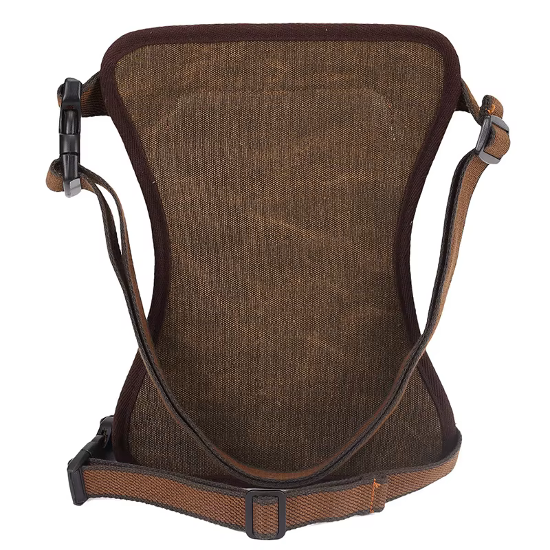 Sac messager rétro en toile pour homme, sac bandoulière d'extérieur, sac de jambe tactique, sac de poitrine sportif personnalisé