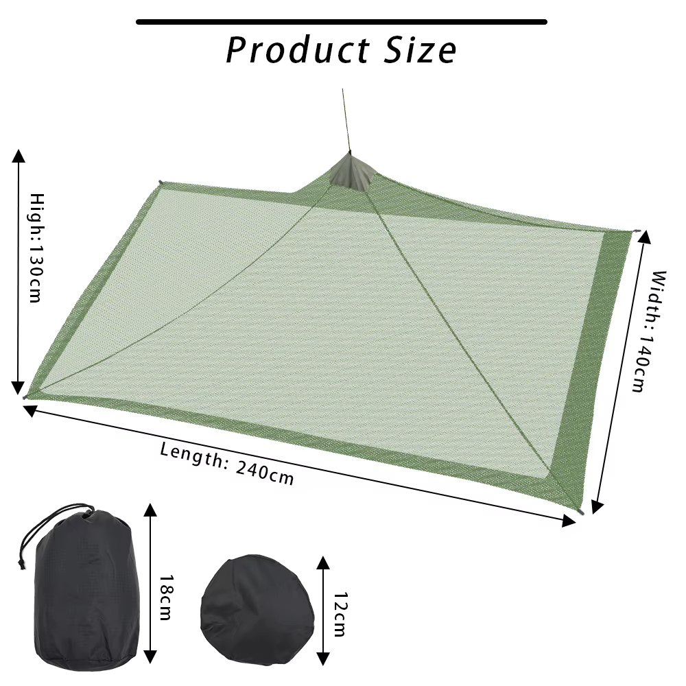 Moustiquaire extérieure anti-insectes tente anti