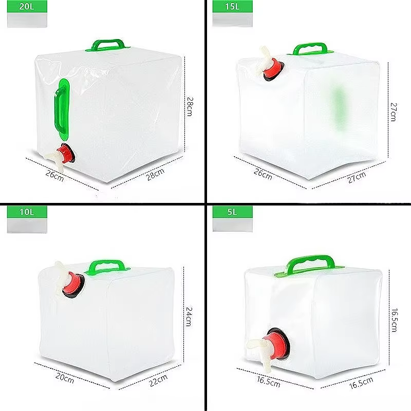 Sac à eau pliable d'extérieur 10L/20L