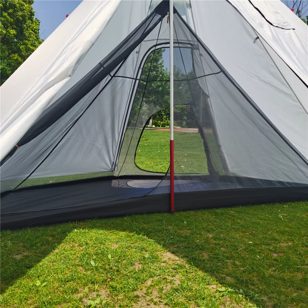 Tente de randonnée ultralégère en maille pour l'extérieur