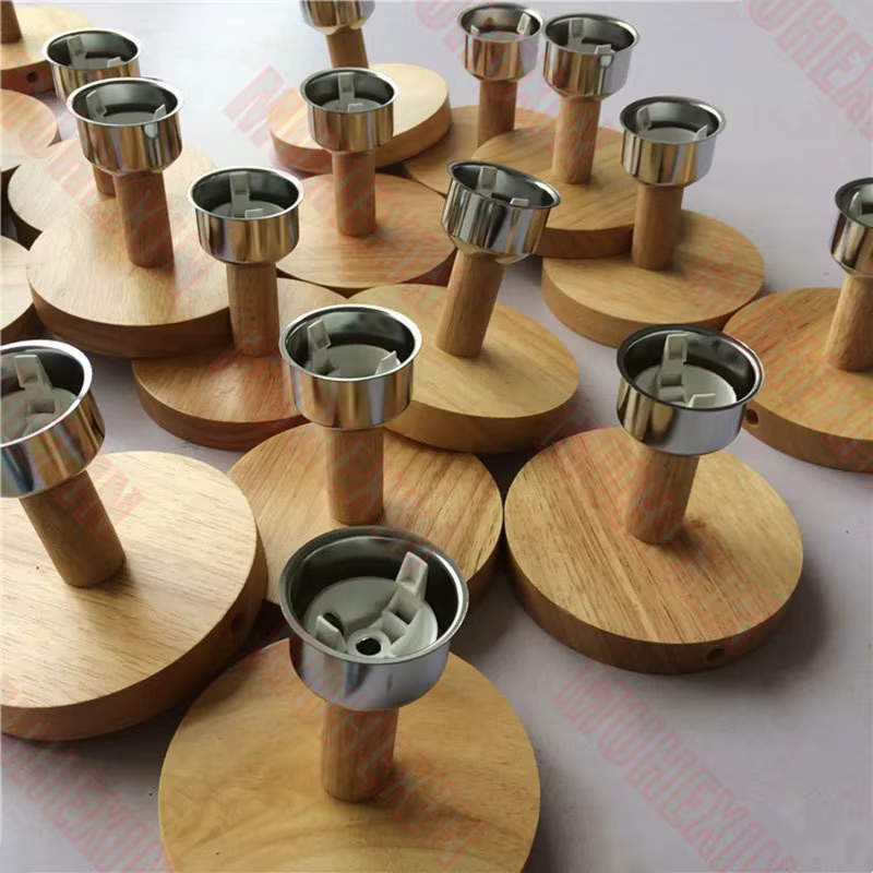 Kit d'auvent lumineux en bois de 10cm, Bases de lampe en bois, panneau de plafond, châssis, accessoires d'éclairage, lustre Vintage, plaque de plafond