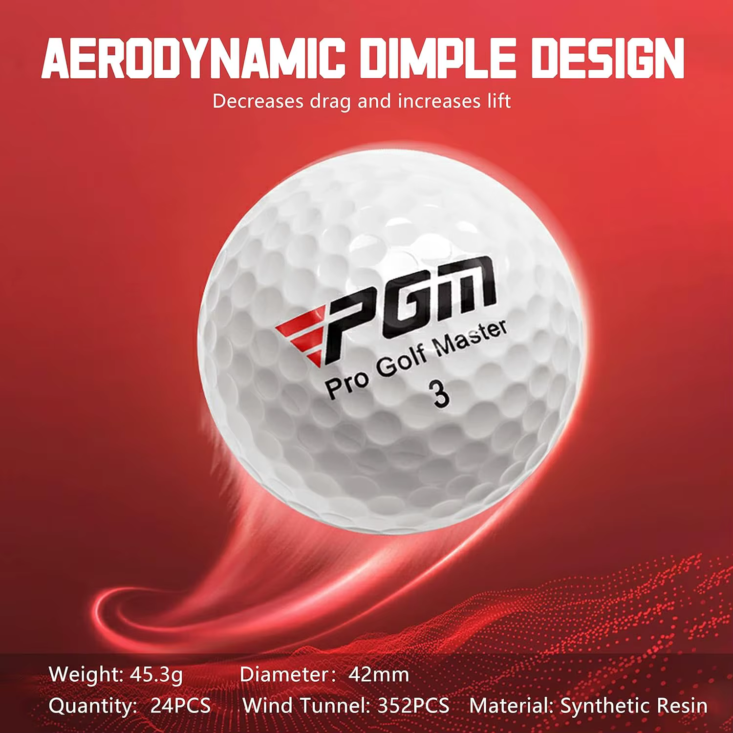 Entraînement de balle de golf de performance IkPractice
