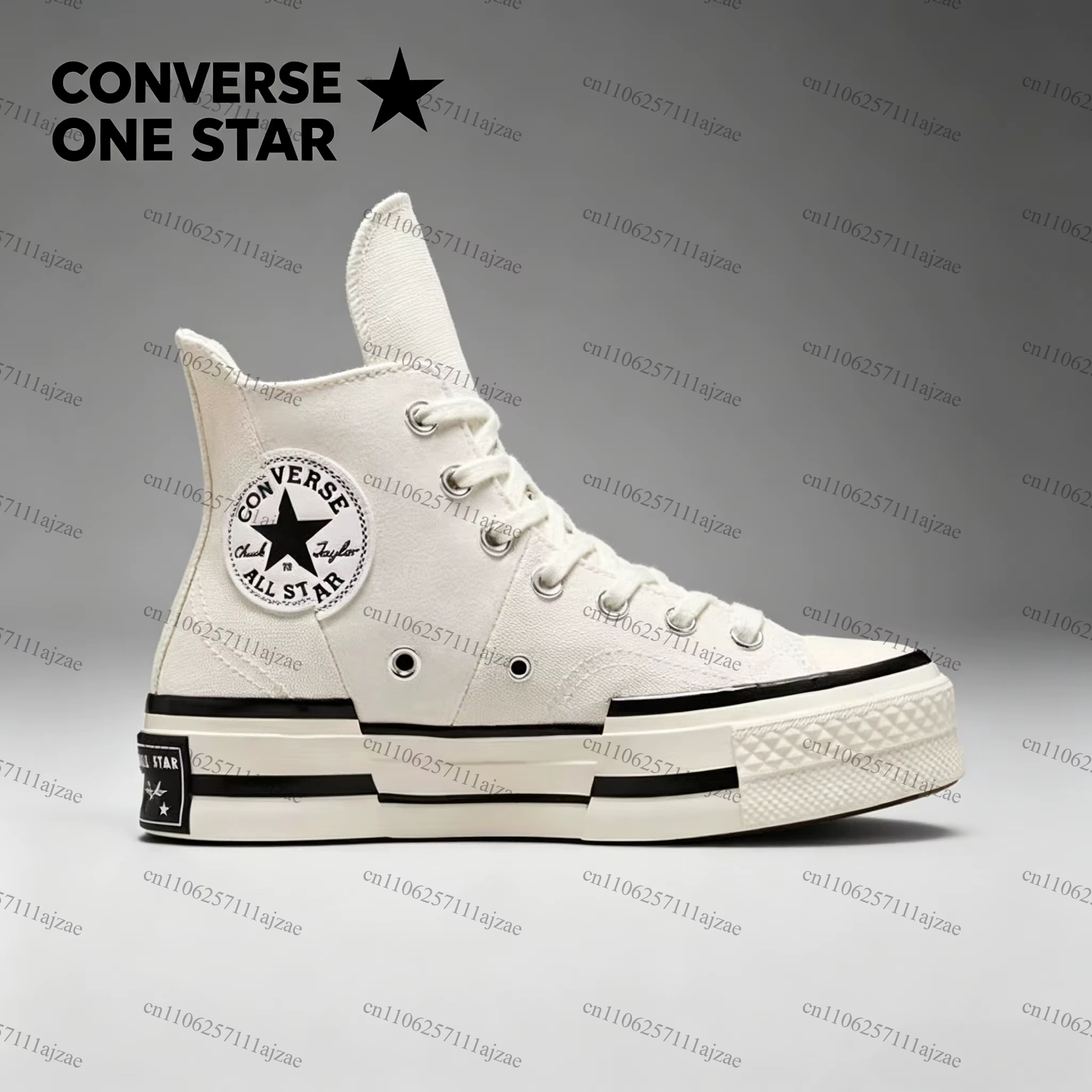 Nouvelles baskets montantes en toile unisexe Chuck Taylor All Star 2026 – Chaussures décontractées classiques rétro antidérapantes pour la marche