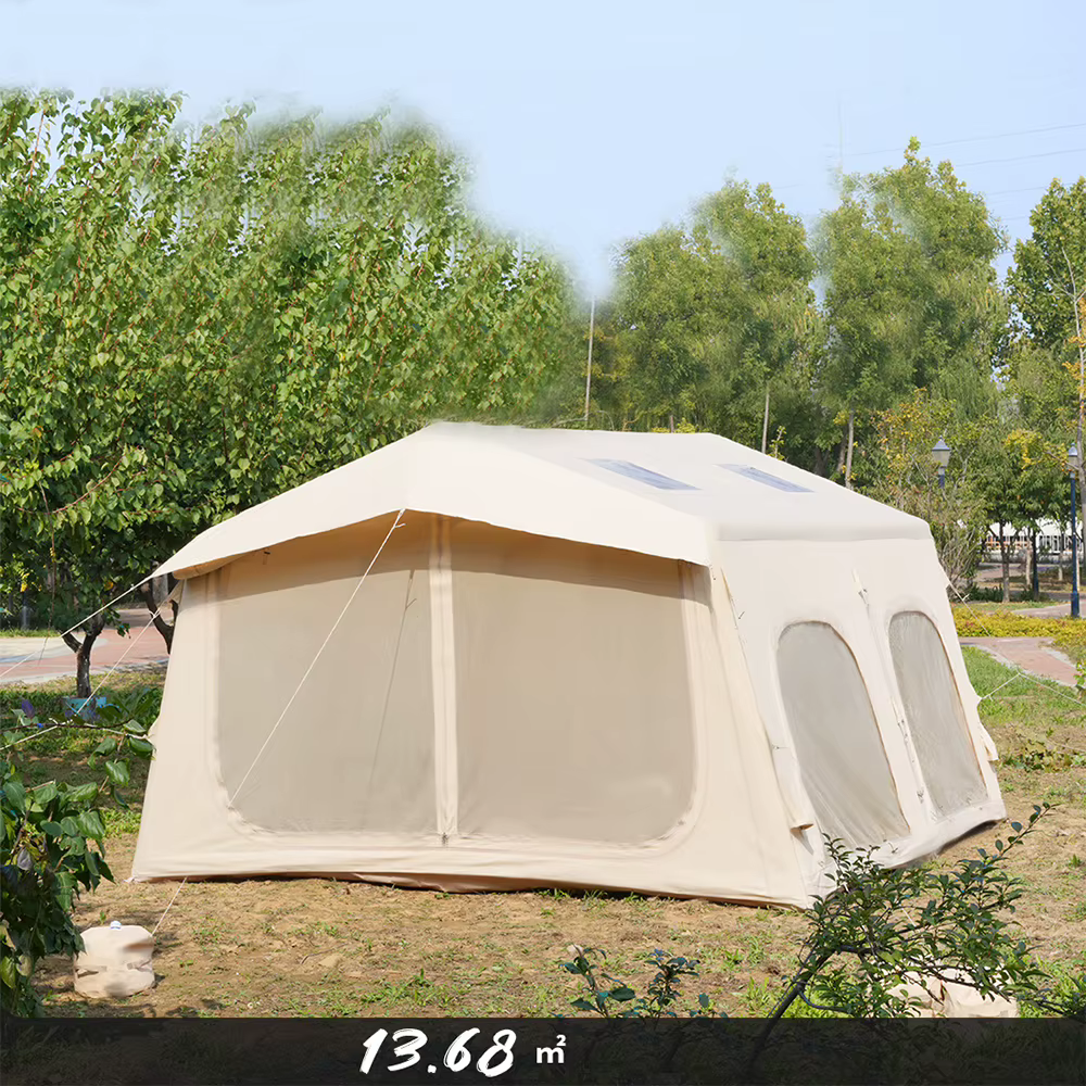 Tente familiale de luxe imperméable