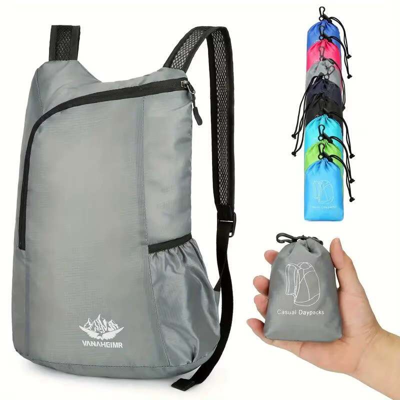 2025 Nouveau sac à dos ultraléger multifonctionnel 1 paquet – Pliable et portable – Parfait pour les essentiels du