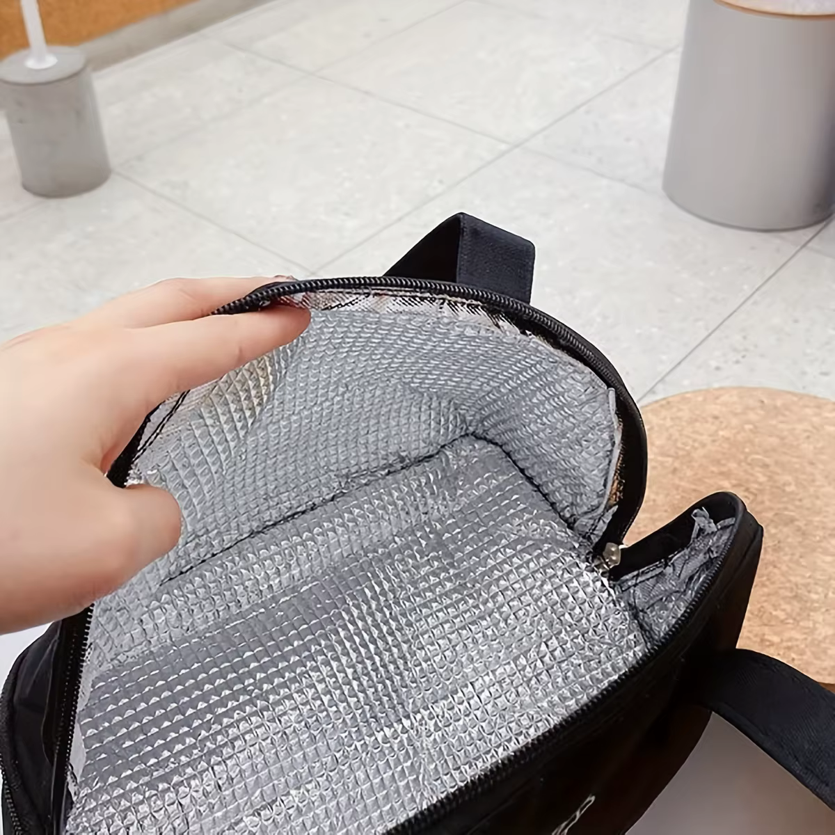 Sac isotherme double couche pour la conservation du lait maternel, idéal pour l'allaitement et le transport du lait, sac de maternité pour pompe à lait, sac de préservation de la fraîcheur
