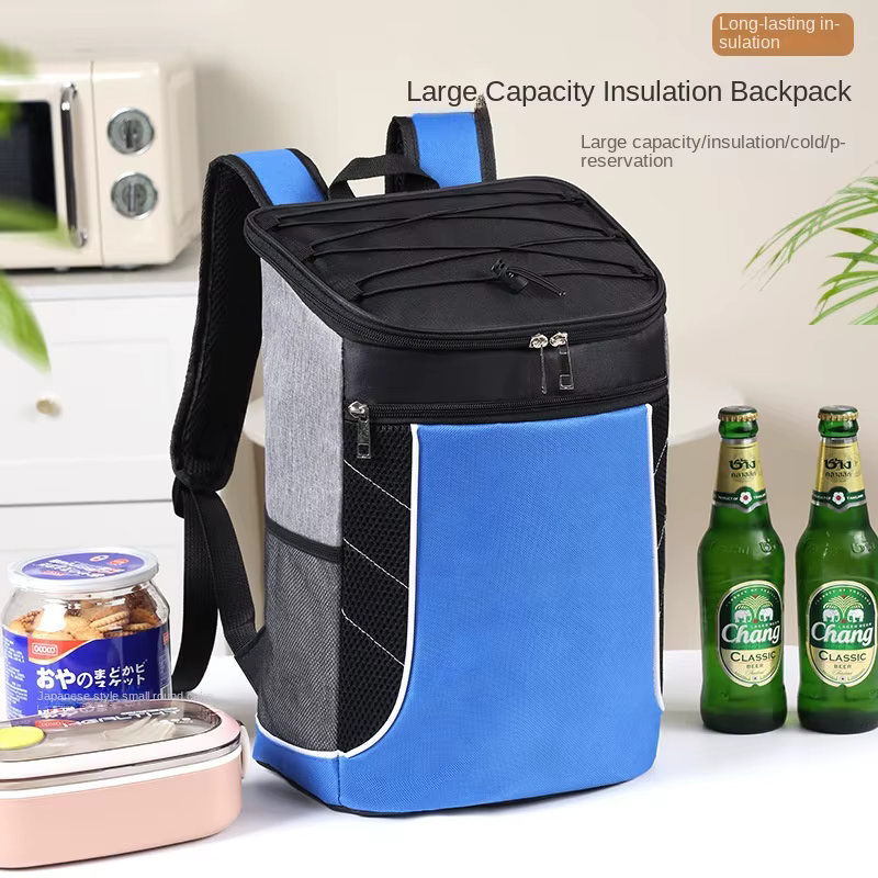 2025 nouveau sac à dos grande capacité isolation thermique sac de glace en plein air pique-nique épaule sac à dos grandes boissons de bière sacs isothermes