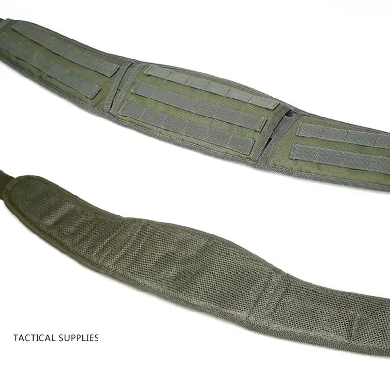 Ceinture tactique polyvalente à ajustement élevé - Accessoire de chasse durable et élégant pour l'entraînement en extérieur, design unisexe
