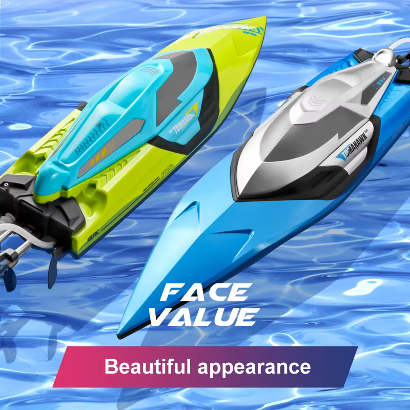 S2 RC hors-bord bateau 50 KM/H haute puissance télécommande professionnelle haute vitesse course hors-bord enfants cadeaux jouets pour garçons