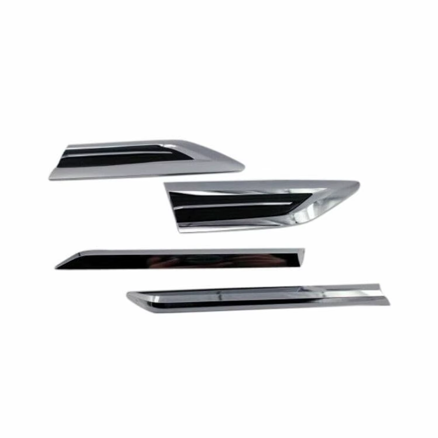 Autocollant d'insigne d'emblème de garde-boue latéral, accessoires de voiture, garniture de couverture de décalcomanies, Volkswagen Tiguan, 2017-2023, 4 pièces