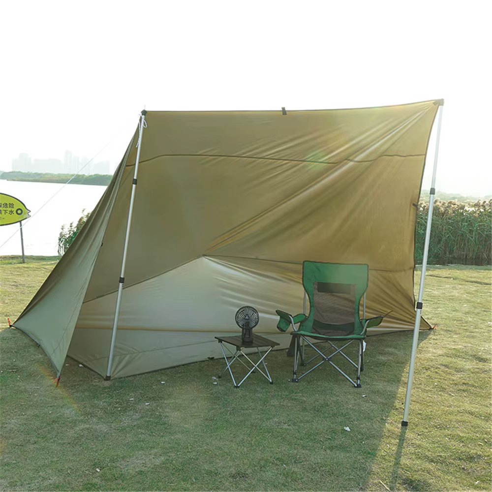 Tente de survie imperméable à 19 points de suspension