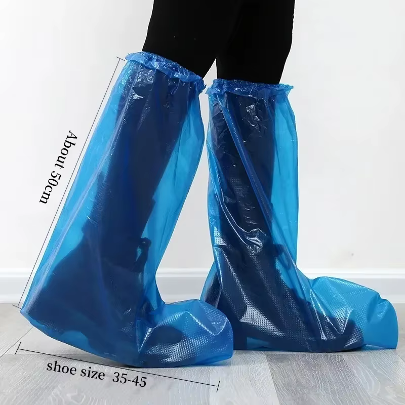 Couvre-chaussures de pluie jetable