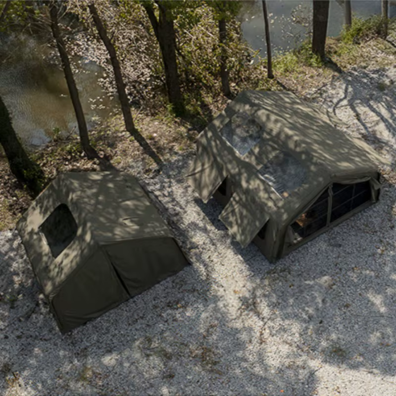 Tente gonflable entièrement automatique Camping en plein air équipement de nuit imperméable à la pluie étanche