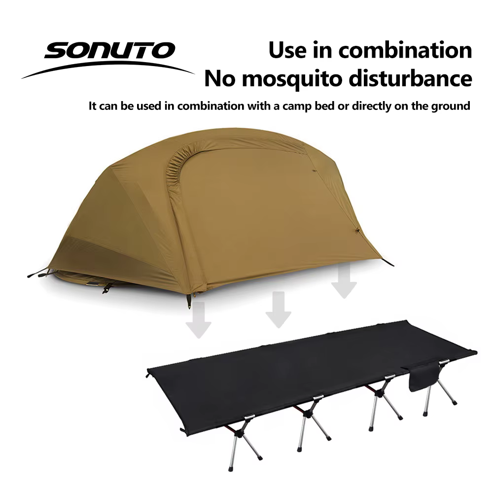 Tente de lit de camping Sonuto