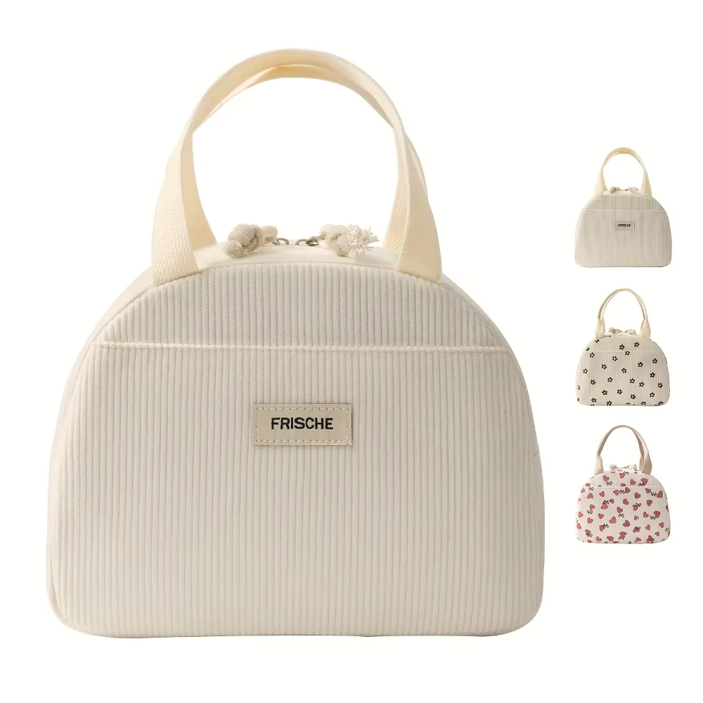 Sac à déjeuner isolé, sac à main de grande capacité