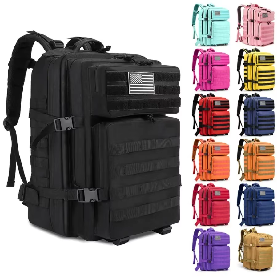 Sac à dos tactique Elite 50L/30L |   3X travail plus fort et sac à dos militaire |   Résistant et robuste |   Sac MOLLE Bug Out 3 jours