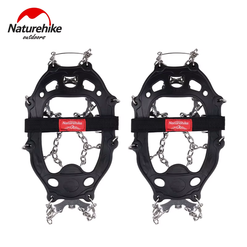 Naturehike Randonnée Crampons Anti Slip Escalade Neige Glace Microspikes