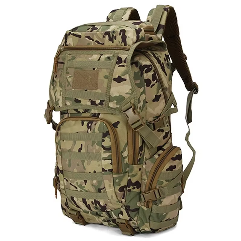 Sac à dos tactique 50L Sport de plein air randonnée sac à dos 3P Molle sac à dos Camping chasse escalade étanche pêche