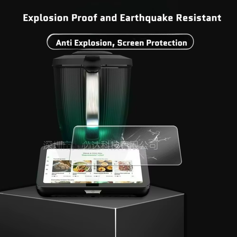 Protecteur d'écran TM7, Compatible avec Thermomix TM7, verre trempé, mélangeur, accessoires de cuisine, film de protection