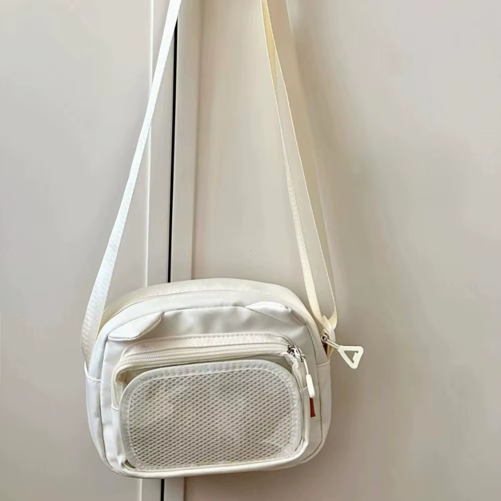 Japonais Harajuku mignon filles Y2K Transparent dessin animé Ita sac Ulzzang poupée sac polyvalent sac à bandoulière décontracté téléphone portable