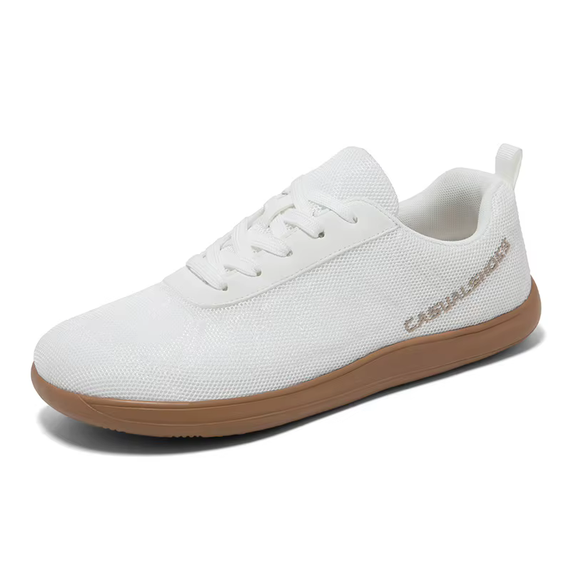Chaussures de fitness respirantes à bout large pour hommes