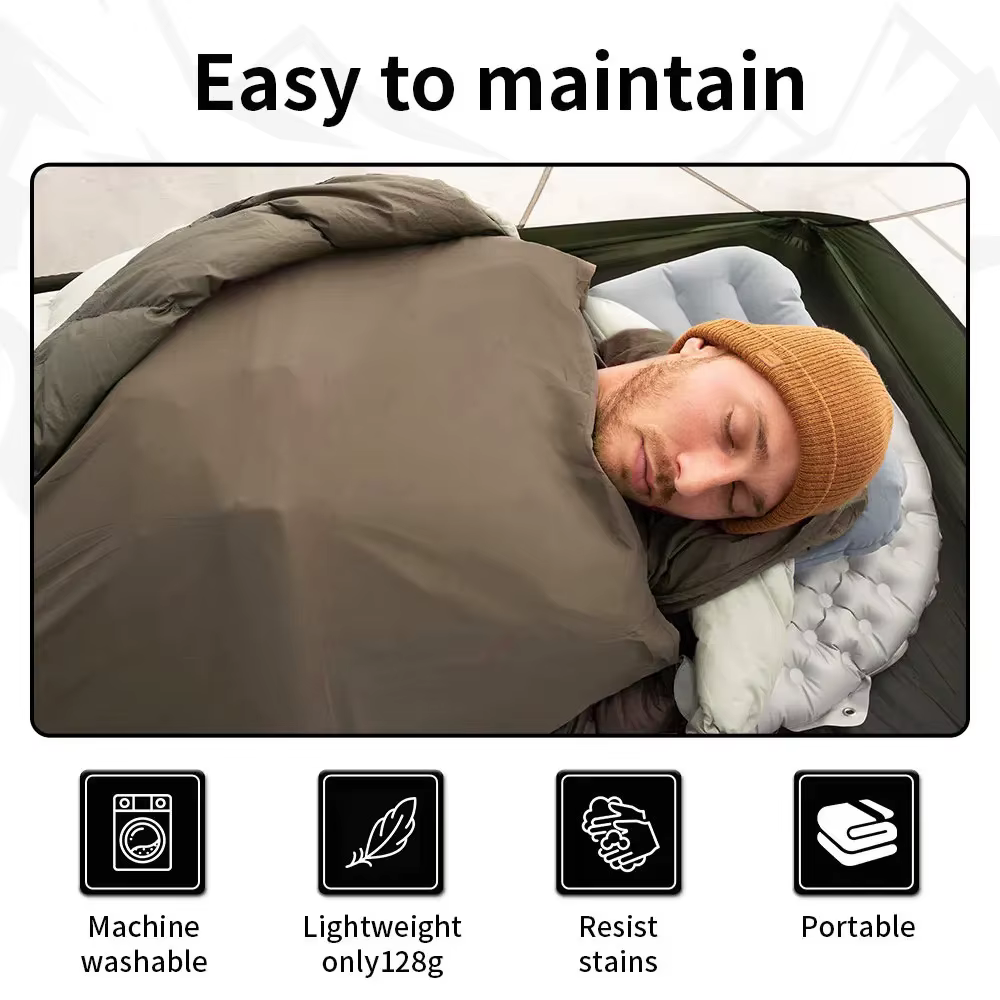 Natureifa-Sac de couchage ultraléger pour camping en plein air
