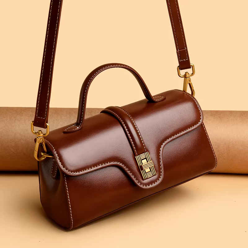 Sacs à main de luxe en cuir véritable pour femmes, sacs à bandoulière de styliste pour dames, sacs à poignée supérieure de grande capacité, fourre-tout