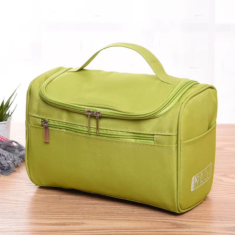 Grand sac à cosmétiques étanche pour hommes et femmes