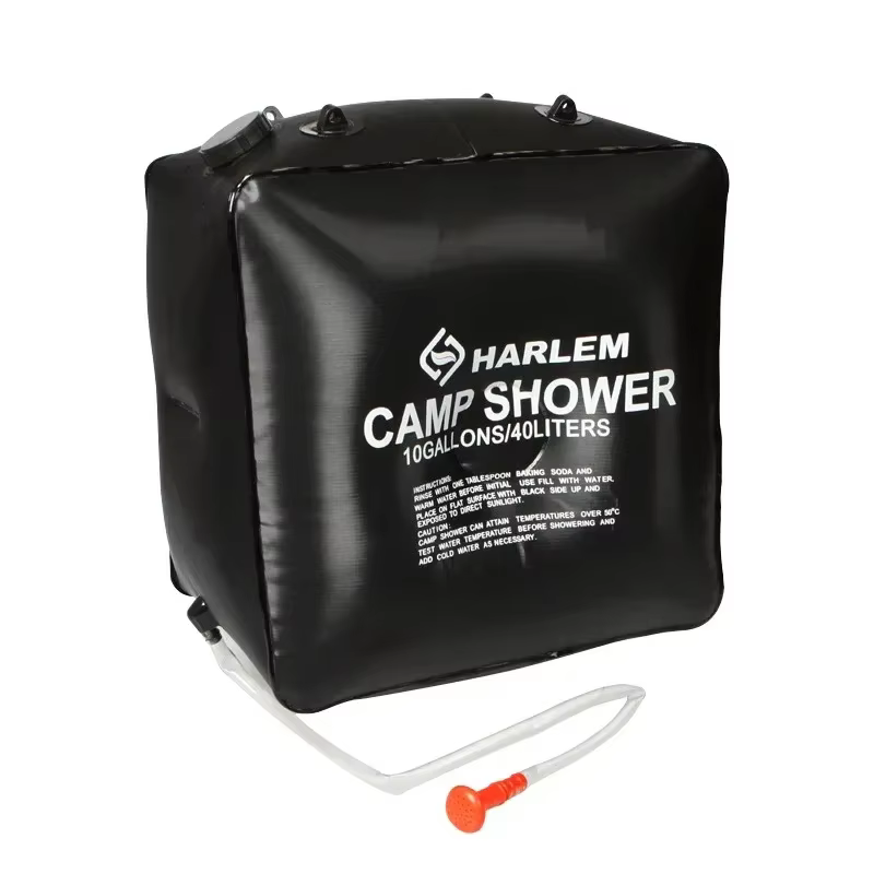 Sac de douche extérieur grande capacité 20L à chauffage solaire pour camping