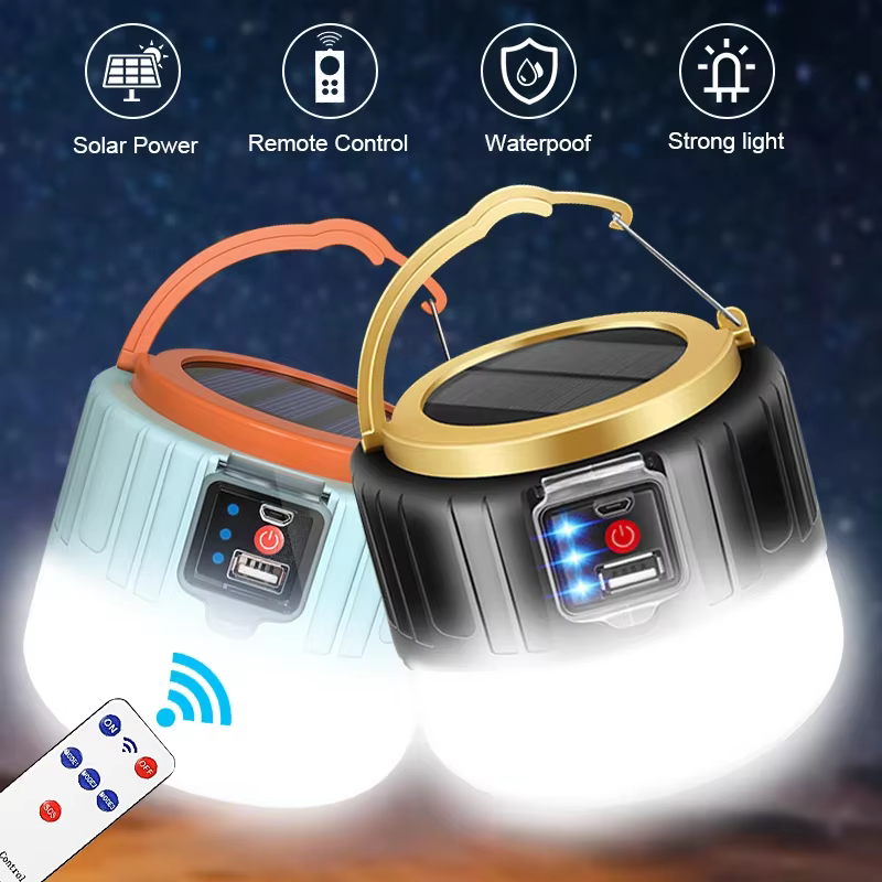 Lampe LED étanche et Rechargeable pour Camping