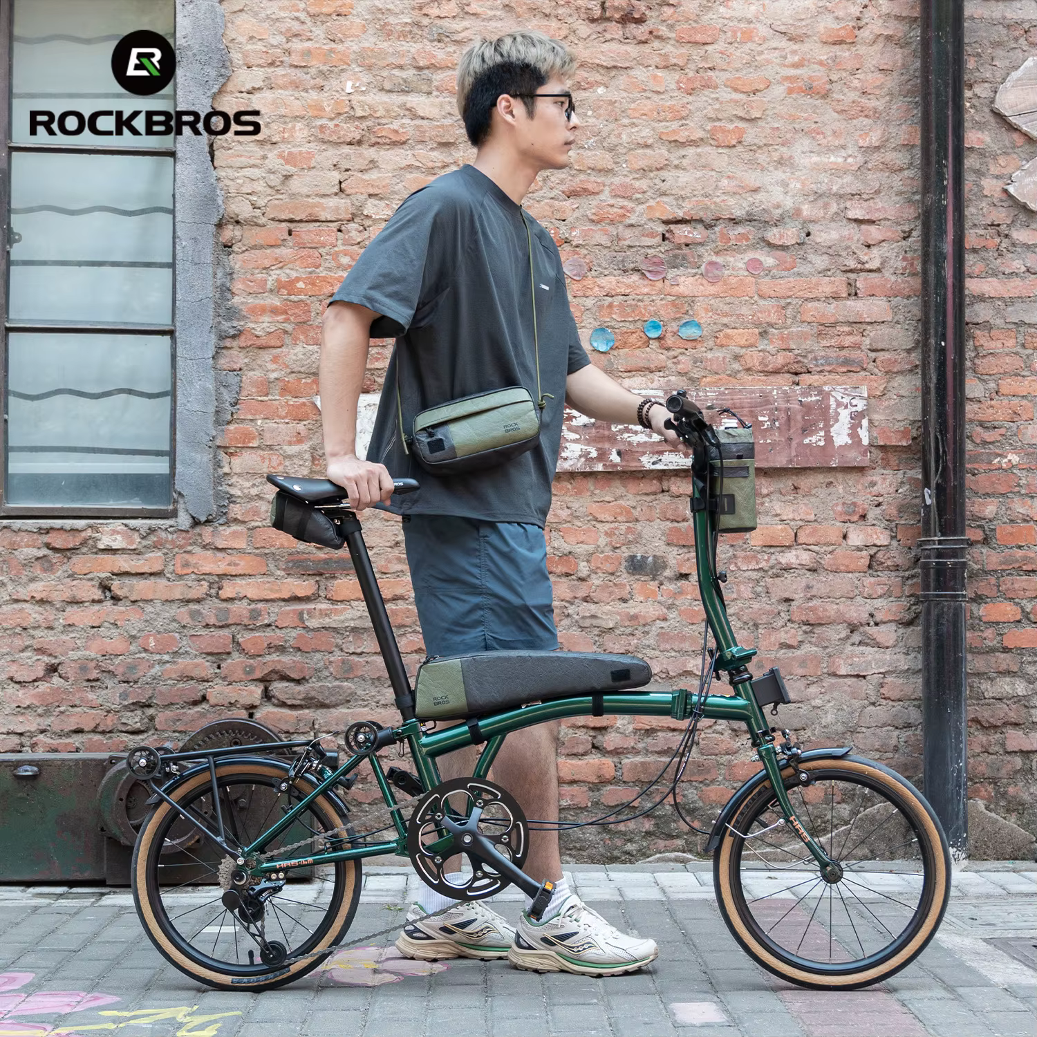 ROCKRBOS sac de Tube supérieur de vélo sac