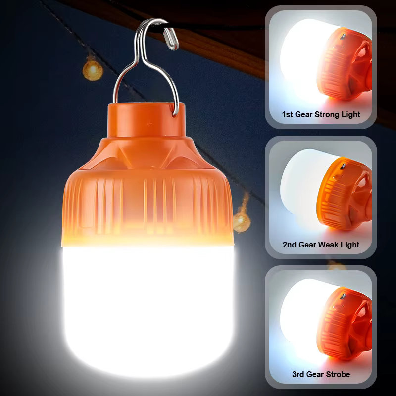Ampoules LED rechargeables par USB pour l'extérieur