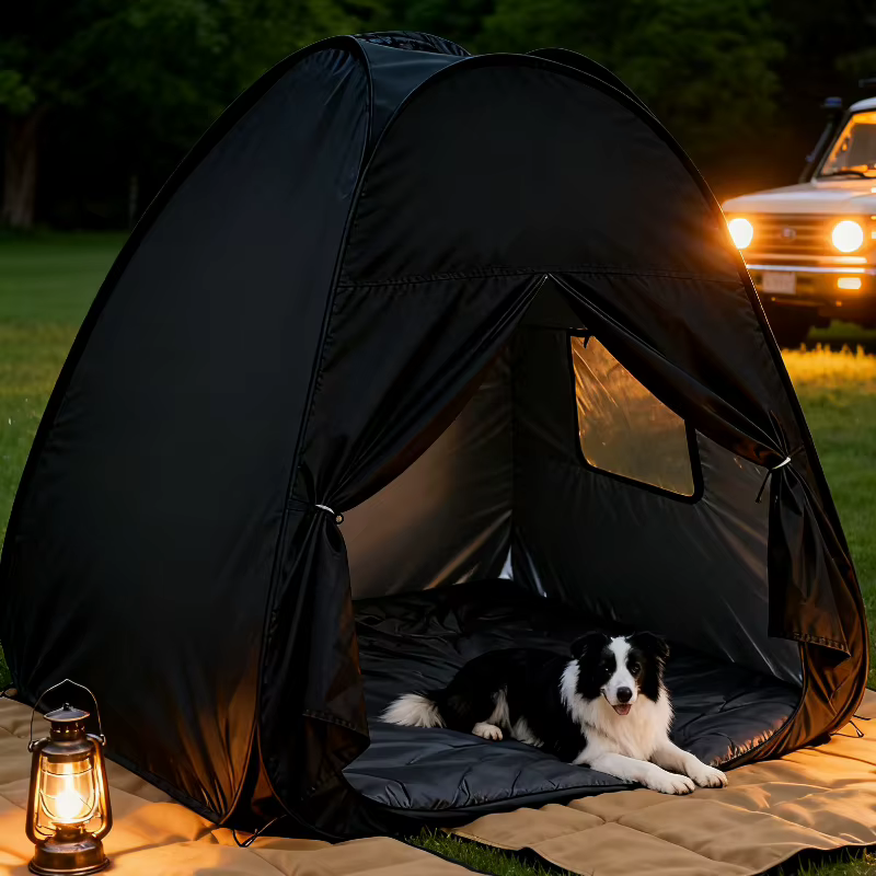 Tente pour animaux de compagnie coupe-vent