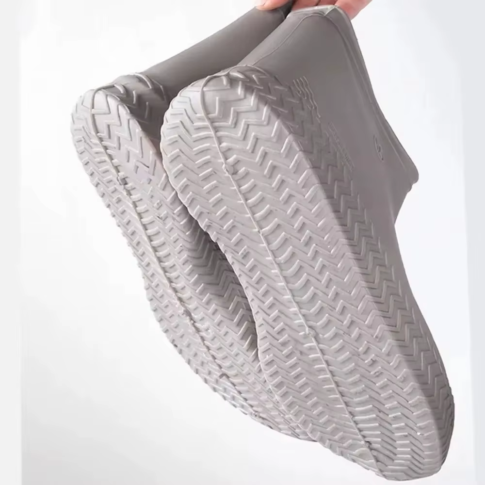 Surchaussures imperméables réutilisables antidérapantes résistantes à l'eau
