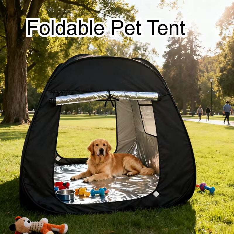 Tente pour animaux de compagnie coupe-vent