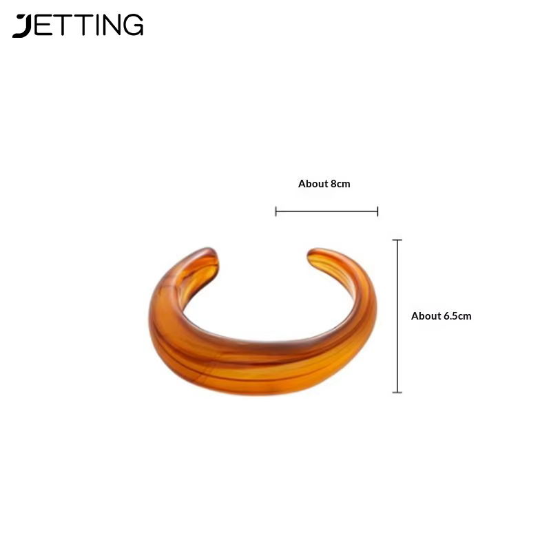 Bracelet manchette bohème en acrylique géométrique pour femme 2024, style rétro exagéré, bijou de mode, accessoire de fête